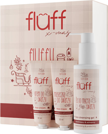 Fluff Fluffy Snow Set Îngrijire pentru Hidratare & Curățare facială