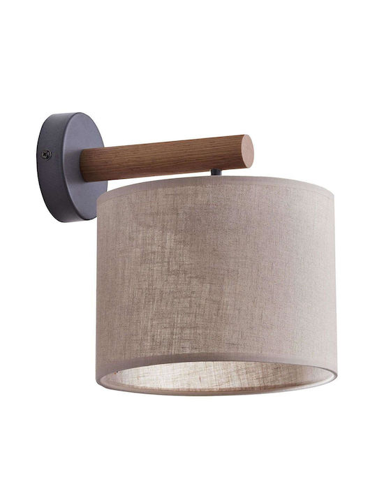 TK Lighting Deva Винтидж Осветително тяло За стена с фасунга E27 Бежов 25.5x25.5см.