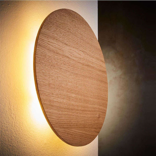 TK Lighting Luna Vintage Leuchte Wand mit Fassung G9 Braun 30cm