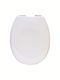 Eurocasa 247 Toilettenbrille Soft-Close Kunststoff 45.5x37.2cm Weiß