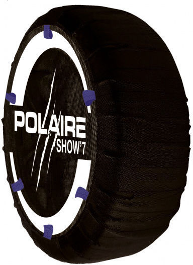 Polaire Show 7 No 86 Anti-slip Snow Socks 4x4 Car 2pcs
