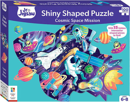 Παιδικό Puzzle Cosmic Space Mission για 6+ Ετών 100pcs Hinkler