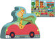 Παιδικό Puzzle Animals on Wheels για 3+ Ετών 24pcs Total Gift