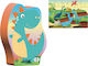 Παιδικό Puzzle Dino για 3+ Ετών 24pcs Total Gift