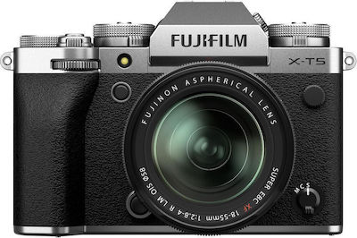 Fujifilm Spiegellose Kamera X-T5 Crop Frame Kit (XF 18-55mm F2.8-4 R LM OIS)