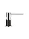 Blanco Lato Εντοιχιζόμενο Dispenser για την Κουζίνα Μεταλλικό Black/Chrome 300ml