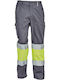 Cerva Bilbao Reflective Work Trousers Gray 0352000830064