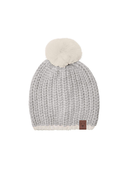 Stamion Kids Beanie Knitted Gray