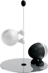 Alessi Lilliput Σετ Αλατοπίπερο Μεταλλικό με Βάση 2τμχ Alessi Lilliput Σετ Αλατοπίπερο Μεταλλικό με Βάση 2τμχ