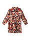 Children's Dress Long Sleeve Floral Blue
