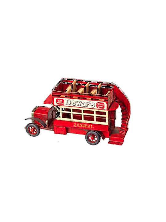 Decorative metallic British bus 35cm 275.009.0036.07