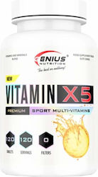 Genius Nutrition Vitamin X5 Мултивитамин 120 Таблетки