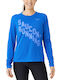 Saucony Women's Blouse Long Sleeve Blue