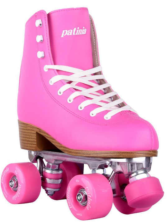 Athlopaidia Adult/Kids Quad Rollers Pink