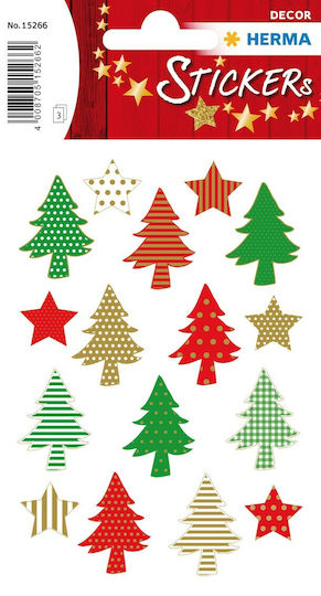 Herma Χριστουγεννιάτικα Aufkleber mit Design Δέντρου Christmas Tree