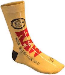 Raw Men's Socks Yellow