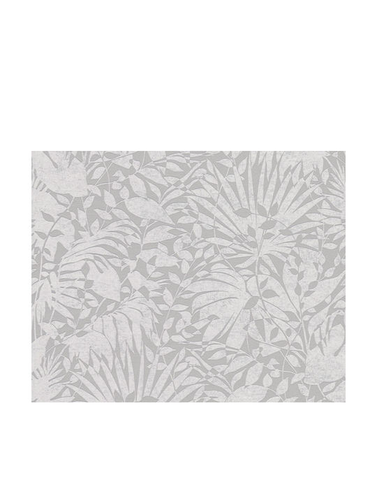 Wallpaper Vinyl Gray L1000xW53cm Washable