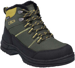 CMP Annuuk Kids Snow Boots with Lace Khaki