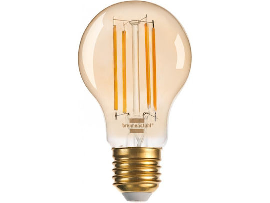 Brennenstuhl Smart Lampe LED 4.9W für Fassung E27 Warmes Weiß 470lm Dimmbar