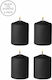 Shots Ouch Tease Candles Candle Black 4pcs