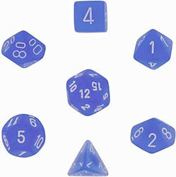 Chessex Dungeons & Dragons Dice Frosted Blue w/...