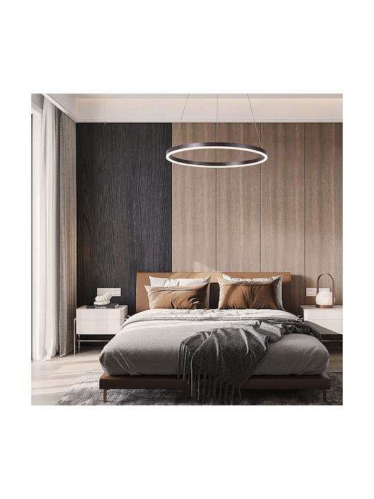 Lightex Caterina Lustră Maro 60cm.