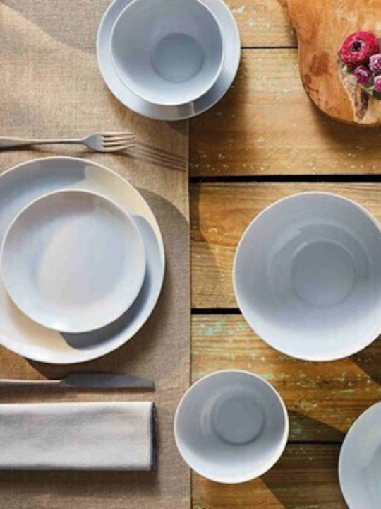 Luminarc Diwali Granit Gray Porcelain Dinnerware Set 18pcs