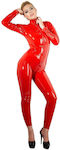 The Latex Collection Sexy Latex Catsuit Red