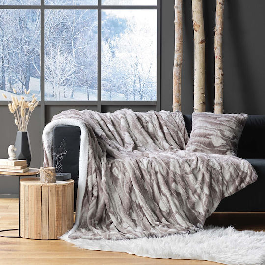 Douceur d'Intérieur Caribou Πολυθρόνας Π180xΜ220cm Mock