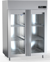 Ginox Gewerblicher Kühlschrankraum mit 2 Türen B142xT80xH203.5cm Ginox Gewerblicher Kühlschrankraum mit 2 Türen B142xT80xH203.5cm