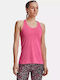 HeatGear Racer Women's Blouse Sleeveless Fuchsia