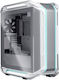 CoolerMaster Cosmos C700M Gaming Full Tower Computer Case with Window Panel and RGB Lighting White