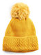 Verde Beanie Cap Yellow