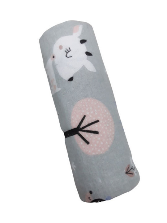 Sensillo Gray Swaddle Blanket 70x80cm
