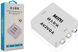 S-Link SL-AV315 RCA Feminin În VGA Feminin
