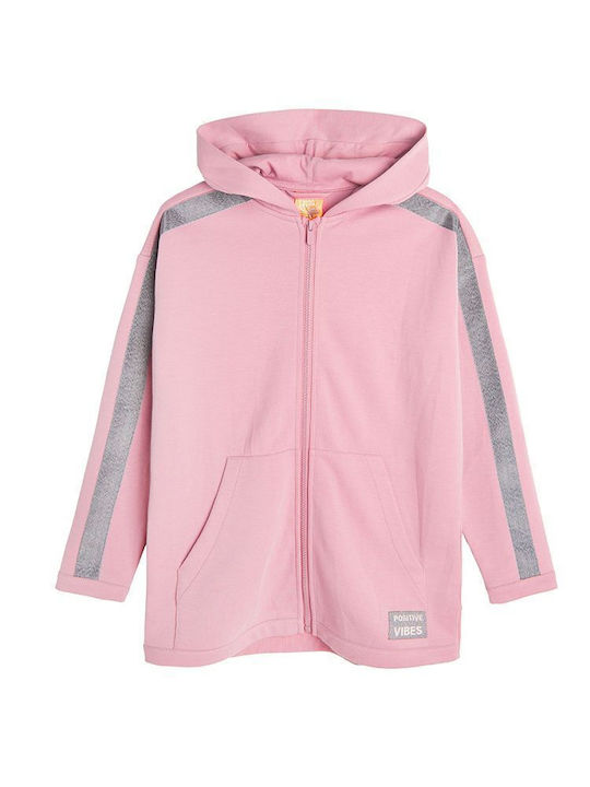 Cool Club Kids Cardigan Sweatshirts Hooded Pink