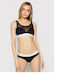 Carrie Women's Bra without Padding Black