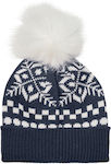 Vero Moda Pom Pom Beanie Beanie with Rib Knit N...