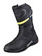 LS2 Goby Ανδρικά Μποτάκια Μηχανής Αδιάβροχα Black / Yellow