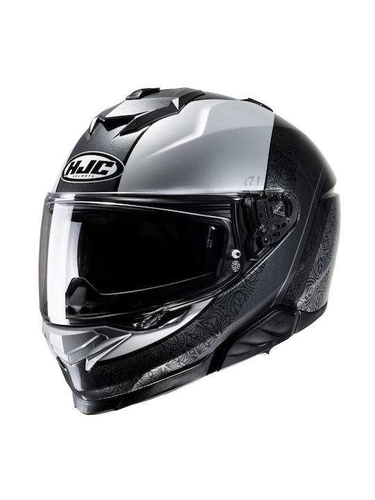 HJC i71 Sera MC5 Titanium Silver Motorcycle Hel...