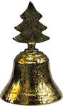 Espiel Christmas Metal Figure Bell Gold Bell Go...