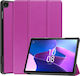 Magnetic 3 Fold Flip Cover Μωβ (Lenovo Tab M10 (3rd Gen) 10.1'')