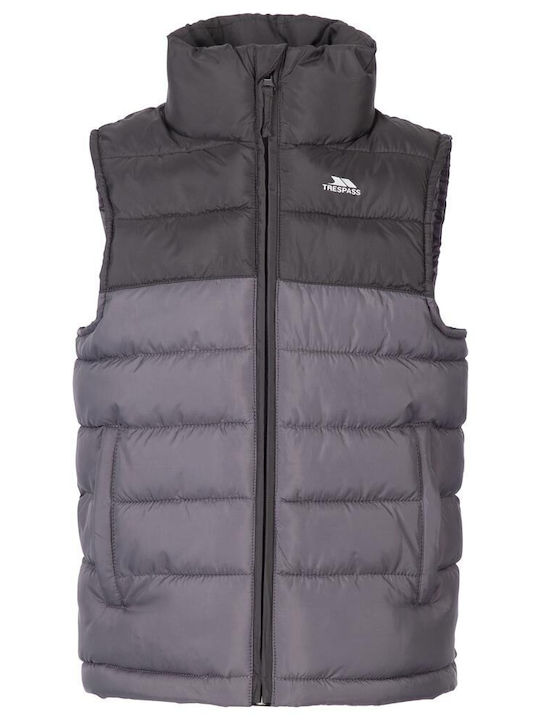 Trespass Kids Quilted Sleeveless Short Hooded J...