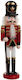 Ruhhy Wooden Christmas Nutcracker Height 31cm Various Designs