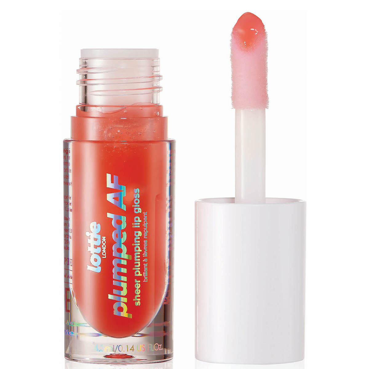 Lottie London Plumped AF Lip Gloss Peach Please Skroutz.gr