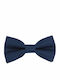 JFashion Papion din material textil Albastru marin