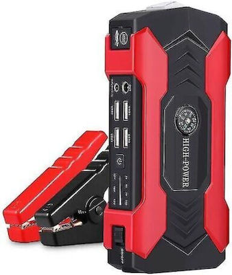 Andowl Portable Car Battery Jump Starter with Power Bank / USB / Φακό