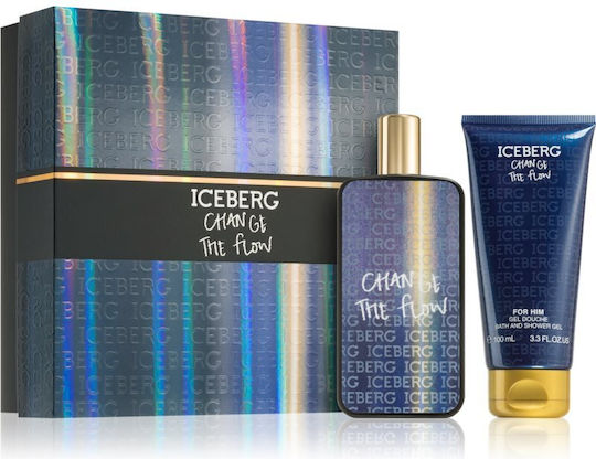 Iceberg Change The Flow Мъжки Комплект с Eau de Toilette 2бр