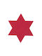 Nef-Nef Homeware Felt Star Set L2xW40xD40cm. 2buc