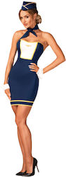 Obsessive Stewardess Costume Sexy Însoțitoare De Zbor